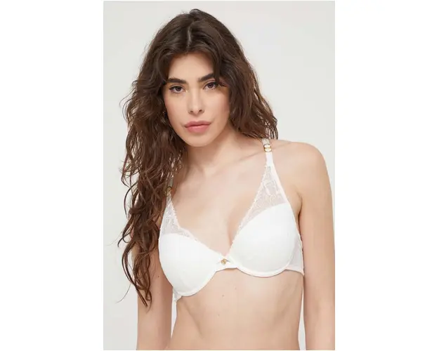 Chantelle sutien culoarea alb, dantela, neted