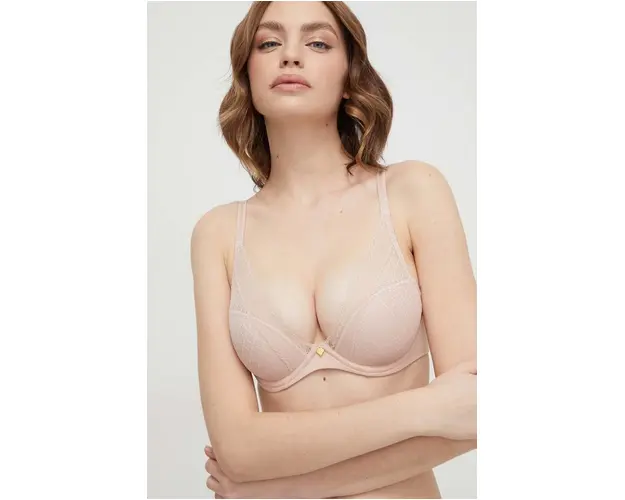 Chantelle sutien culoarea roz, modelator