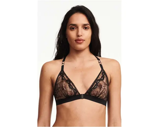 Chantelle X sutien culoarea negru, dantela