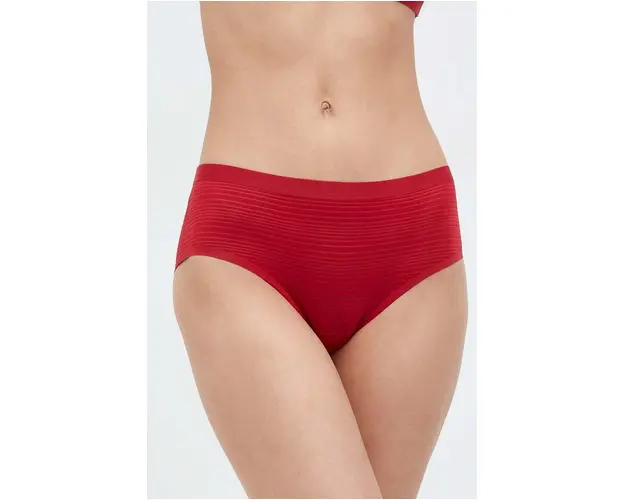 Chantelle chiloti SOFT STRETCH culoarea rosu
