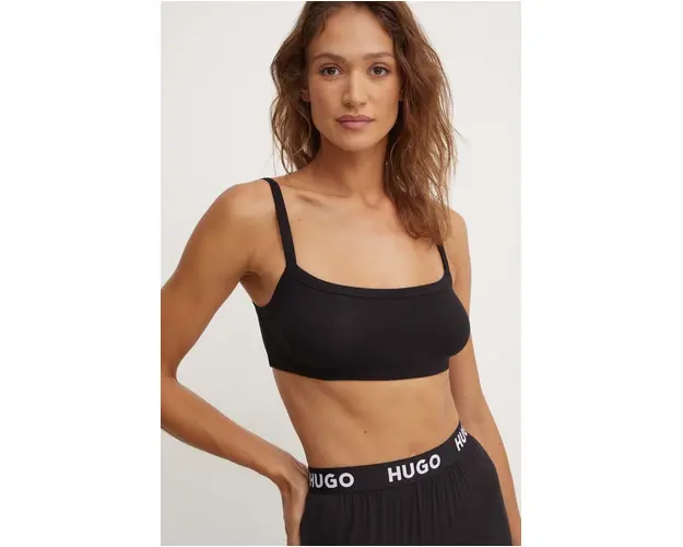 Samsoe Samsoe sutien culoarea negru, neted