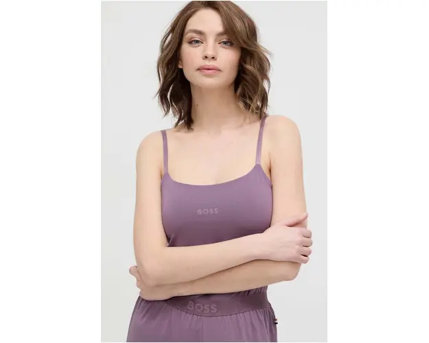 BOSS top femei, culoarea violet 50515601