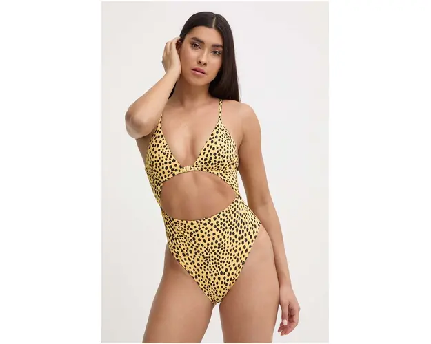Billabong costum de baie dintr-o bucata X It's Now Cool culoarea galben, cupa moale, ABJX100247