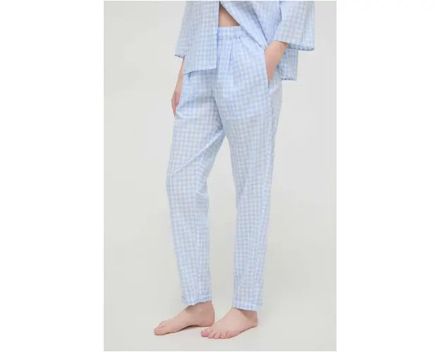 United Colors of Benetton pantaloni pijama bumbac bumbac