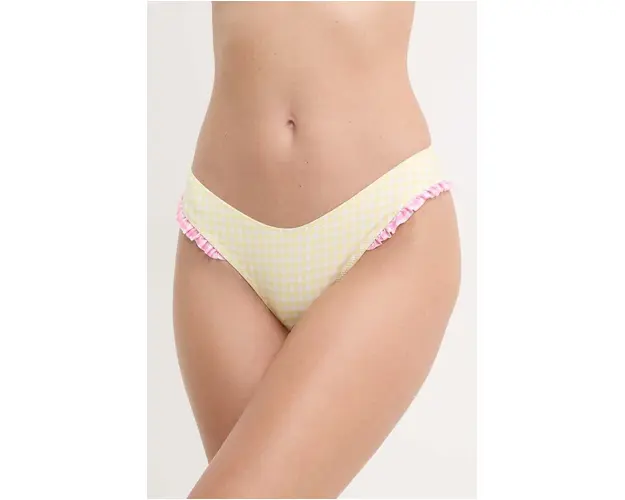 United Colors of Benetton chiloti de baie culoarea galben