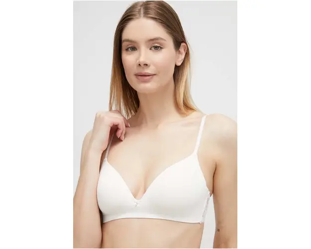 women'secret sutien FEMININE MICRO culoarea alb, dantela, neted, 3547643.3547646