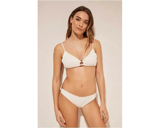 women'secret chiloti de baie PARADISE culoarea alb, 6467012