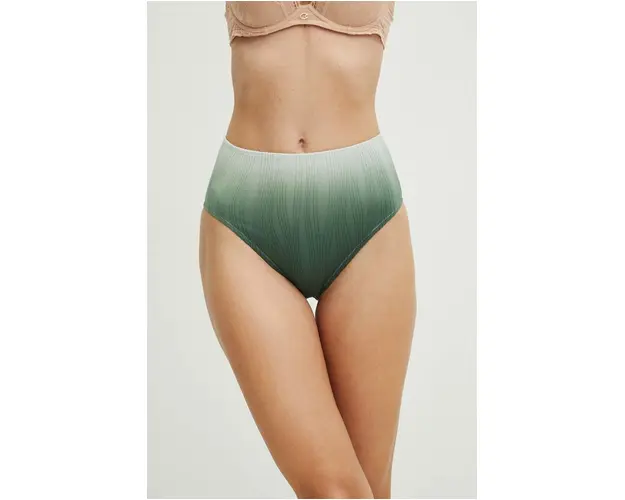 Chantelle chiloti de baie ONE SIZE culoarea verde