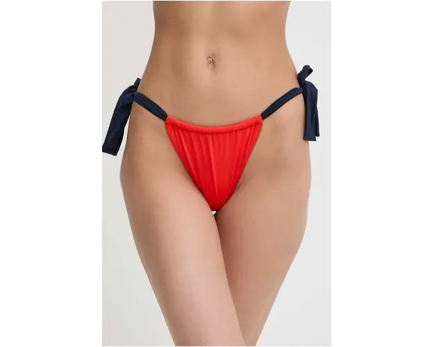 Tommy Jeans chiloti de baie culoarea rosu, UW0UW05388