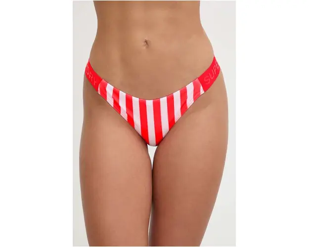 Superdry bikini brazilieni culoarea roz