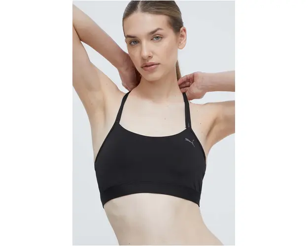 Puma sutien yoga 4KEEPS Studio culoarea negru, uni, 524866