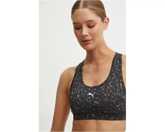 Puma sutien sport 4KEEPS culoarea negru, modelator, 525317