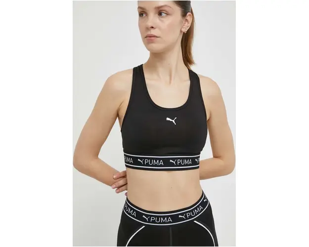 Puma sutien sport 4Keeps culoarea negru, 525319