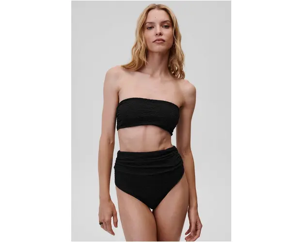 Undress Code sutien de baie Golden Hour culoarea negru, cupa moale