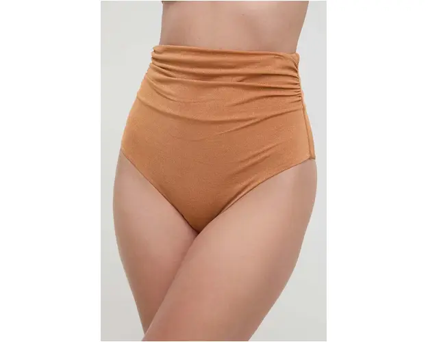 Max Mara Beachwear chiloti de baie culoarea bej, 2416821169600 2416820000000