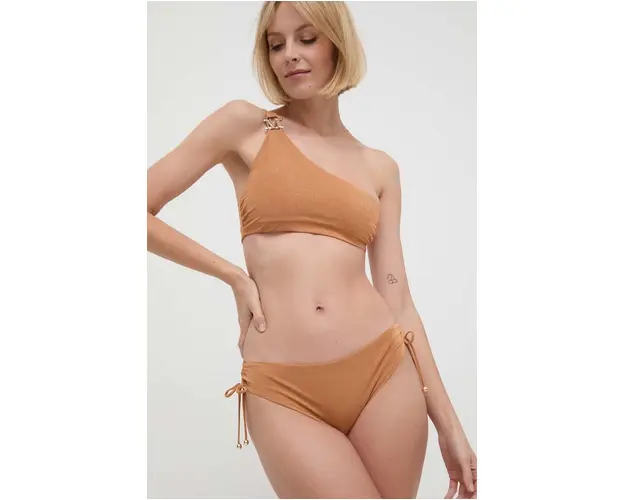 Max Mara Beachwear chiloti de baie culoarea bej 2416820000000