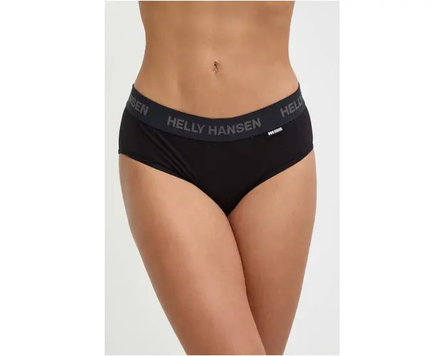 Helly Hansen lenjerie functionala Durawool culoarea negru, 49538