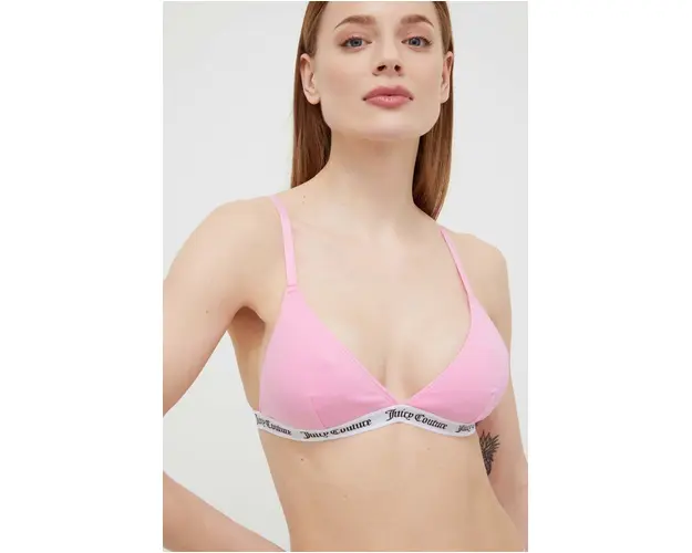 Juicy Couture sutien culoarea roz, neted