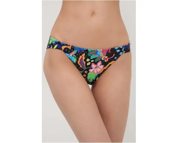 Desigual chiloti de baie culoarea negru