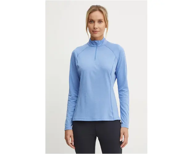 Montane longsleeve functional Dart Zip culoarea violet, FDRZI17