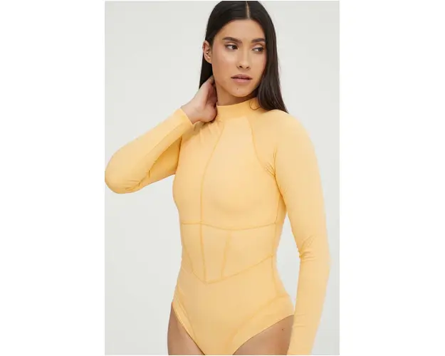 Rip Curl costum de baie dintr-o bucata Mirage Ultimate culoarea portocaliu, cupa moale