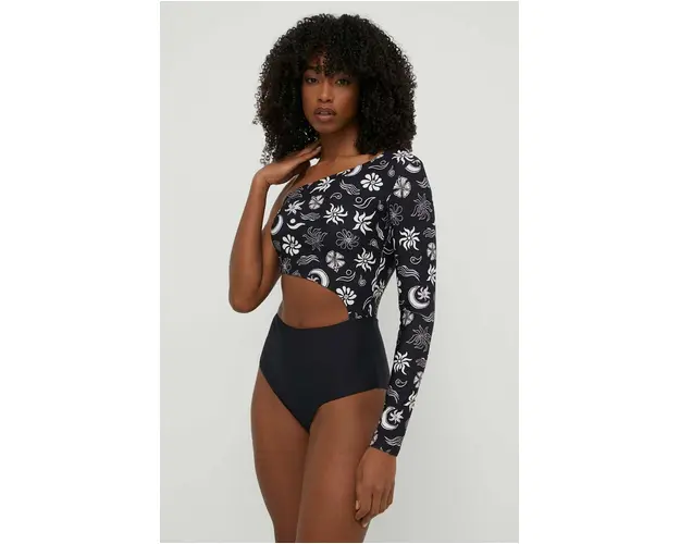 Rip Curl costum de baie dintr-o bucata Holiday culoarea negru, cupa usor rigidizata