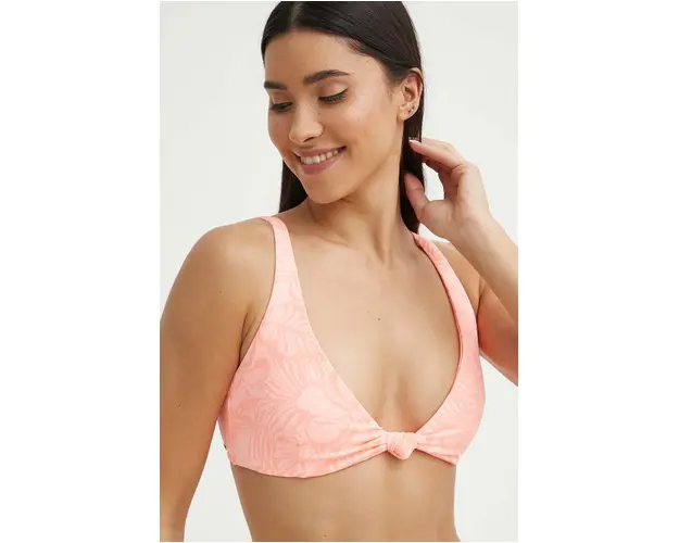 Rip Curl sutien de baie culoarea portocaliu, cupa usor rigidizata