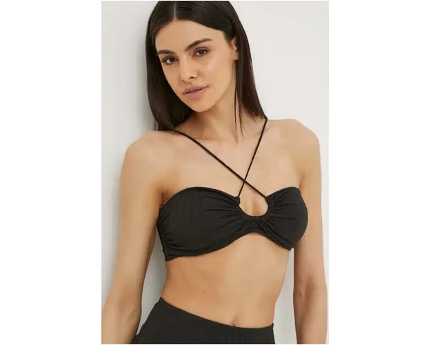 By Malene Birger sutien de baie culoarea negru, cupa usor rigidizata