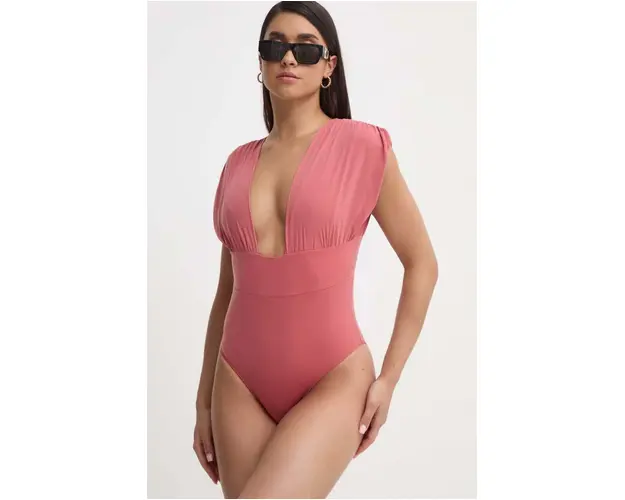 MAIO Paris costum de baie dintr-o bucata culoarea roz, cupa moale, Monceau