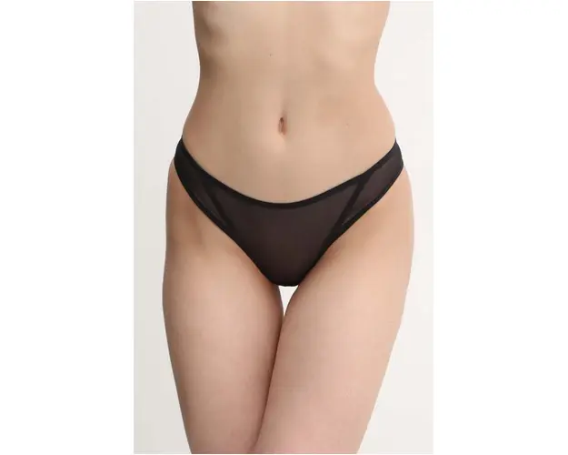 Scandale chiloti brazilieni culoarea negru, transparent, PBR001