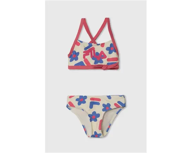 Fila costum de baie pentru copii din doua piese SANOK culoarea roz