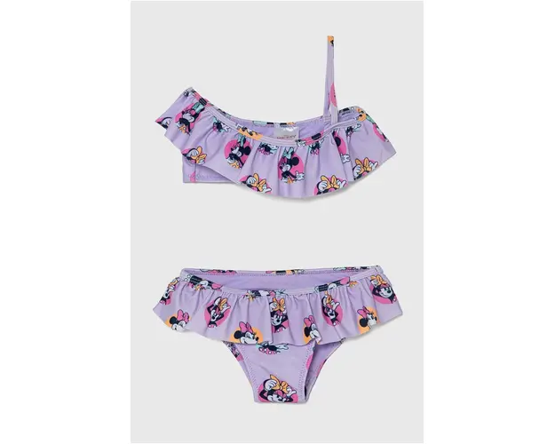 zippy costum de baie pentru copii din doua piese x Disney culoarea violet