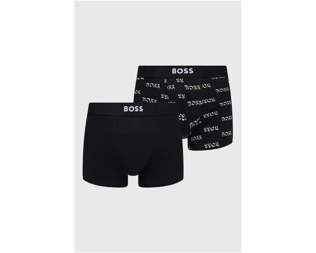BOSS boxeri 2-pack barbati, culoarea negru 50509267