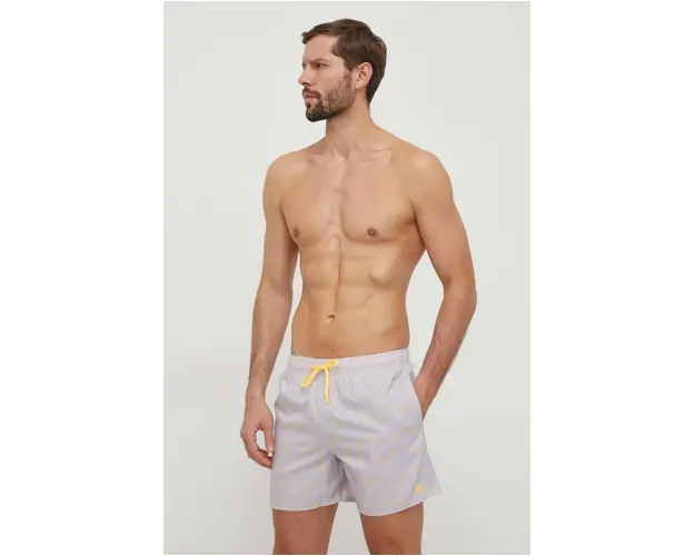 adidas pantaloni scurti de baie culoarea violet IR6198