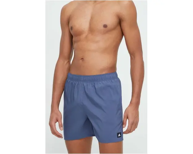 adidas Performance pantaloni scurti de baie Solid CLX culoarea bleumarin IR6221