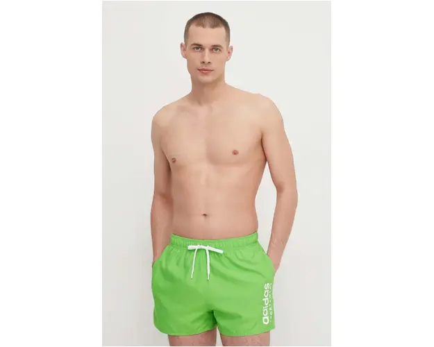 adidas pantaloni scurti de baie culoarea verde IT8598