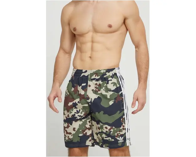 adidas Originals pantaloni scurti de baie culoarea verde IT8646