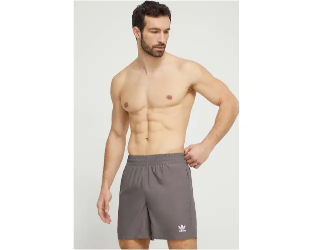 adidas Originals pantaloni scurti de baie culoarea gri IT8649