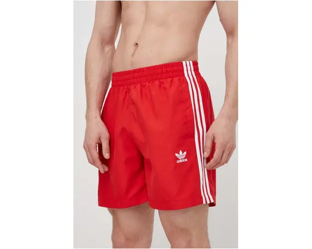 adidas Originals pantaloni scurti de baie culoarea rosu IT8654