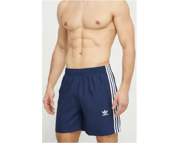 adidas Originals pantaloni scurti de baie culoarea bleumarin IT8656