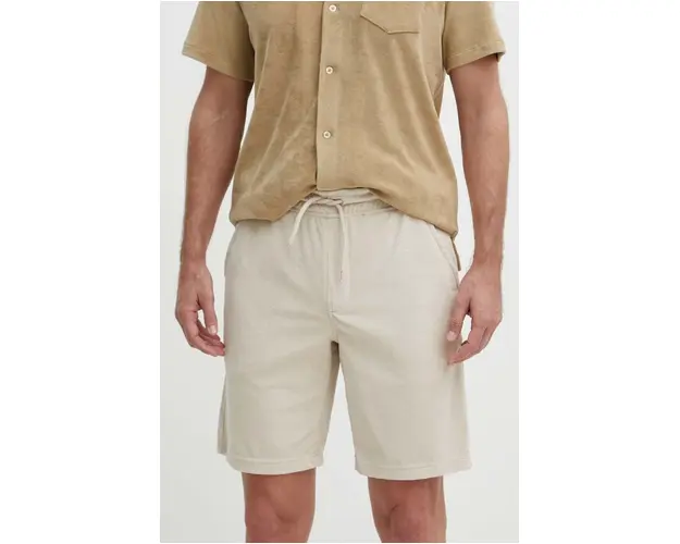 Lindbergh pantaloni scurti barbati, culoarea bej