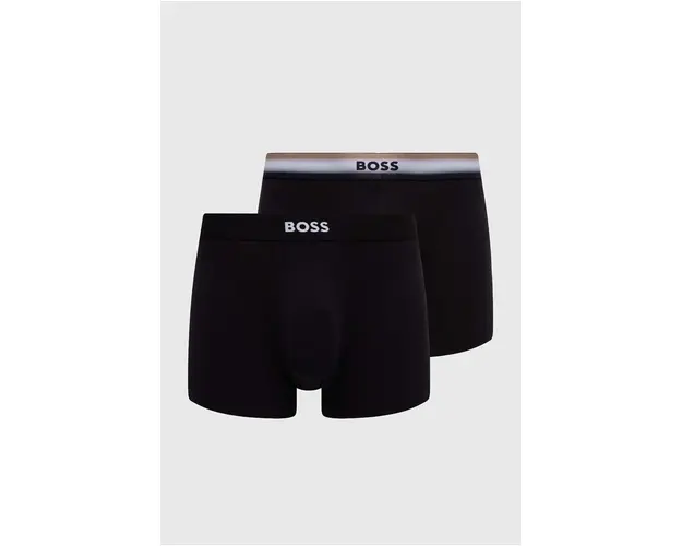 BOSS boxeri 2-pack barbati, culoarea negru, 50514922