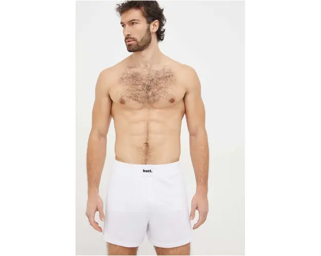 kust. boxeri barbati, culoarea alb