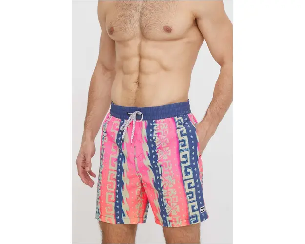 Billabong pantaloni scurti de baie culoarea roz, ABYJV00122
