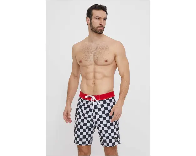 Quiksilver pantaloni scurti de baie culoarea negru