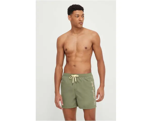 Quiksilver pantaloni scurti de baie culoarea verde