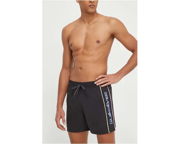 Quiksilver pantaloni scurti de baie culoarea negru
