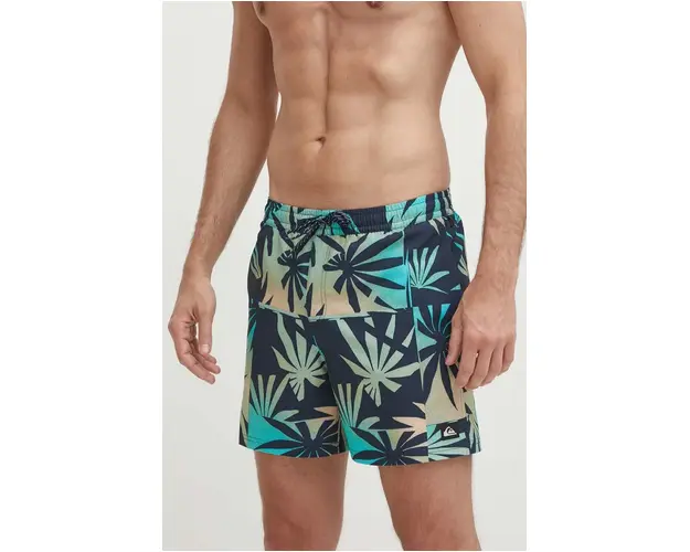 Quiksilver pantaloni scurti de baie culoarea roz