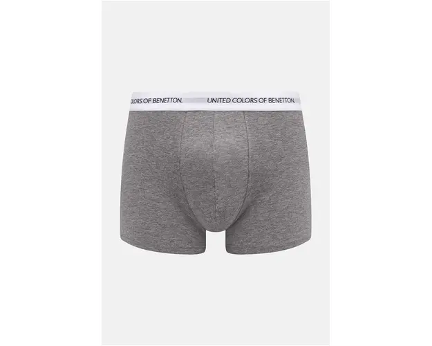 United Colors of Benetton boxeri barbati, culoarea gri