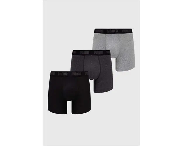 Puma boxeri 3-pack barbati, culoarea gri, 938327